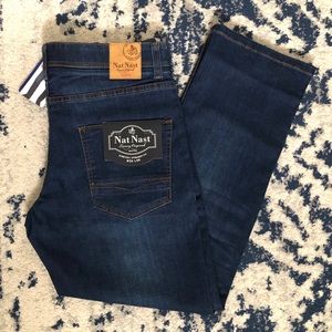 Nat Nast Luxury Straight Fit Jeans 32x30